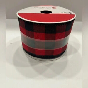 Ribbon Celebrate it Christmas Noel Wired Ribbon 2 1/2 in x 20 ft